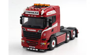 斯卡尼亚拖头Scania R Streamline Highline 红色 工程车模型 牵引车 1151