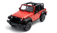 2014年JEEP吉普牧马人敞篷 橘色玛莎图maisto JEEP 31610 SUV 车模