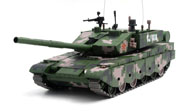 敦雅1:35ZTZ 99A式主战坦克 99坦克军事模型合金收藏模型装甲战车