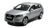 奥迪Q7 汽车模型 1:18 京商  AUDI Q7 银色