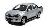 原厂 1:18 ISUZU D-MAX皮卡 江西五十铃 汽车模型 合金仿真车模  1056001