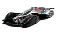 红牛X2014 FAN CAR 金属银 18117 赛车模型 车模