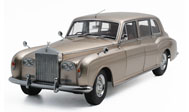 劳斯莱斯幻影5代1964 汽车模型   金色硬顶 hy0101