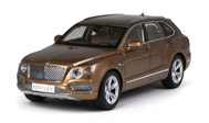 京商 1:18 宾利添越Bentayga 越野车SUV仿真汽车模型棕色 08921BZ