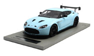 阿斯顿马丁 V12 zagato race press 淡蓝色 汽车模型 意大利Tecnmodel 1:18  TM18-01I