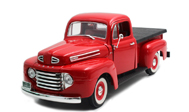 路鹰 1:18  1948年福特F-1皮卡 Ford Pick Up 汽车模型车模 92218