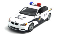 宝马M5警车 汽车模型 1:18 玛莎图maisto 31644