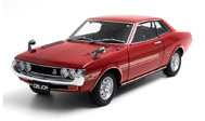 奥拓 1:18 丰田 赛利卡1600GT CELICA TA22 汽车模型 78783