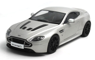 2015阿斯顿马丁V12 VANTAGE S 银色 汽车模型1:18 奥拓 70251